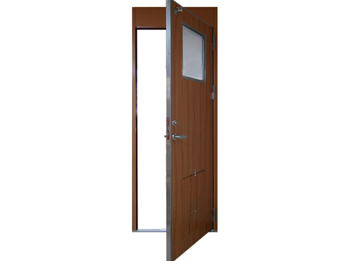 B15级单扇带窗,逃口风栅 打开