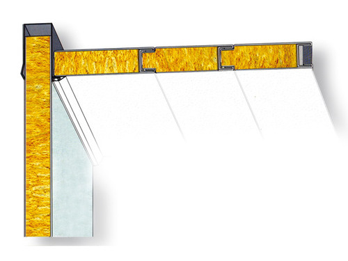 连续式A型复合玻璃棉天花板